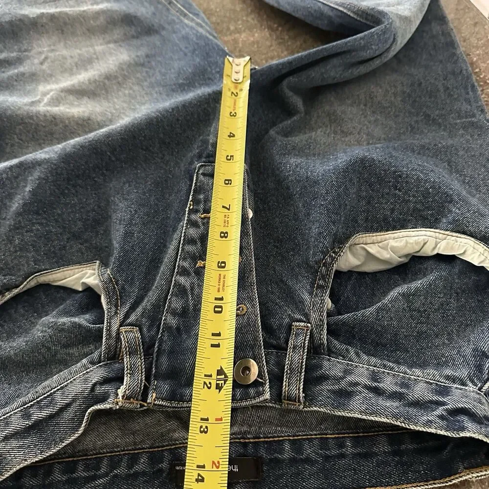 Barrel Baggy Jean High Rise  Blue Jeans  Super‎ Cute! NICE!! zipper  pockets 26